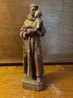Vintage Sint-Antonius met kind, Ophalen, Gebruikt, Beeld(je), Christendom | Katholiek