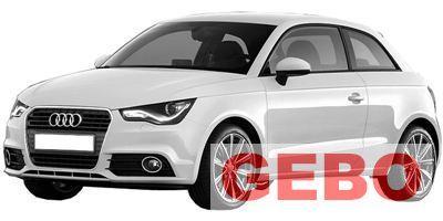 Audi A1 2010 t/m 2014 voorkop motorkap bumper koplamp radiat, Auto-onderdelen, Carrosserie, Bumper, Audi, Voor, Gebruikt, 6 maanden garantie