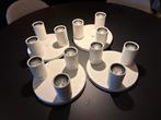 4 lampen van 3 spots, Huis en Inrichting, Lampen | Spots, Ophalen, Zo goed als nieuw