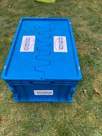 Distributie-boxen Nooyen blauw en stapelbaar, Moins de 35 cm, Enlèvement, Utilisé, Moins de 40 cm