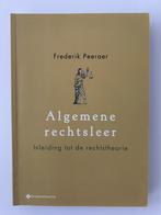 Algemene rechtsleer. Inleiding tot de rechtstheorie, Ophalen, Gelezen, Frederik Peeraer