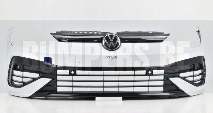 Bumper VOLKSWAGEN GOLF VIII 8 R20 R 20 2020- Voorbumper 0330, Auto-onderdelen, Carrosserie, Bumper, Voor, Gebruikt, 6 maanden garantie