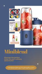 Draagbare miniblender, Elektronische apparatuur, Keukenmixers, Nieuw, Verzenden