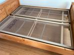 2 Aupingbodems 75 x 200, koppelbaar, Huis en Inrichting, Slaapkamer | Bedden, Ophalen, Gebruikt, Tweepersoons, Metaal