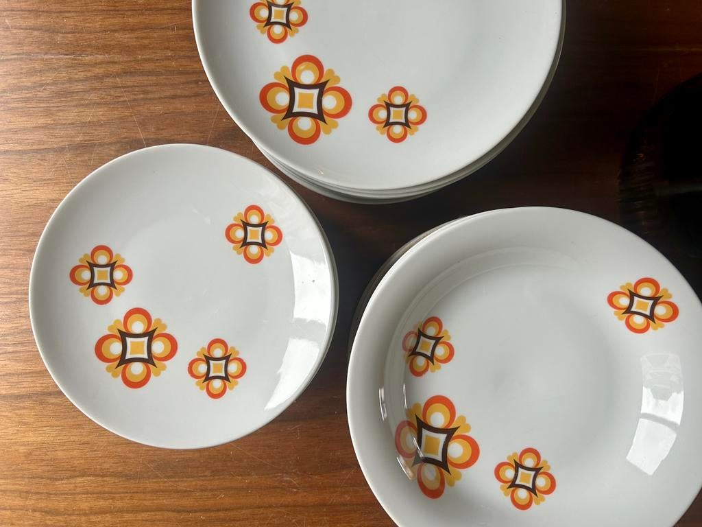 Uitgebreide set Bavaria Tirschenreuth servies (32 borden), Antiek en Kunst, Antiek | Servies compleet, Ophalen