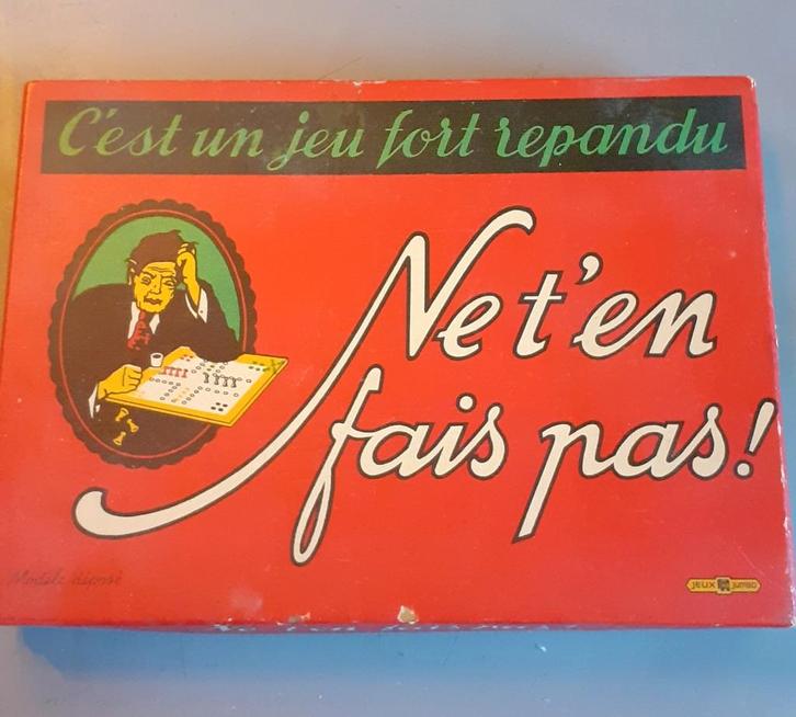 Ancien jeu ne t'en fais pas ou jeu de chevaux, Collections, Jouets, Utilisé, Enlèvement ou Envoi