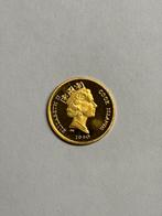 25 dollar Elizabeth 2 - 1,24g 24k GOUD!!!, Postzegels en Munten, Ophalen of Verzenden, Munten