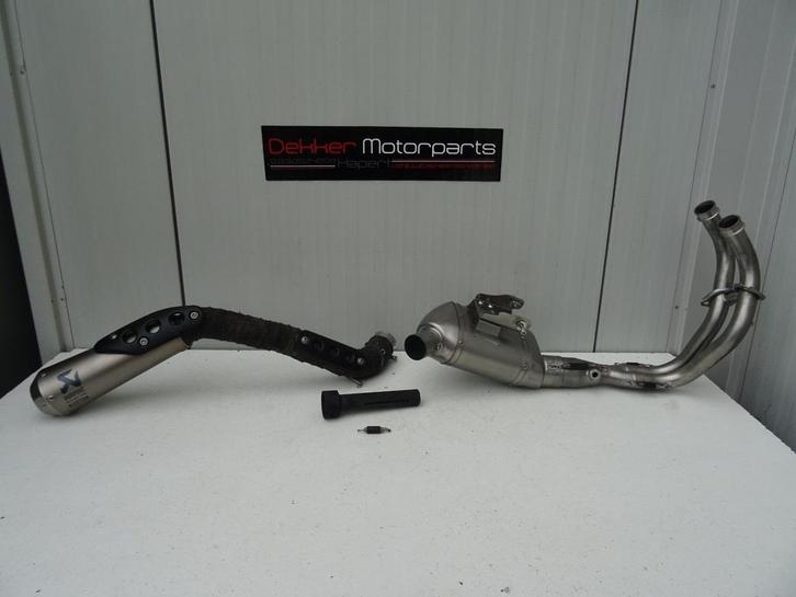 Compleet Akrapovic Systeem Yamaha XSR700 2016-2017-2018-2020, Motos, Pièces | Yamaha, Utilisé, Enlèvement ou Envoi