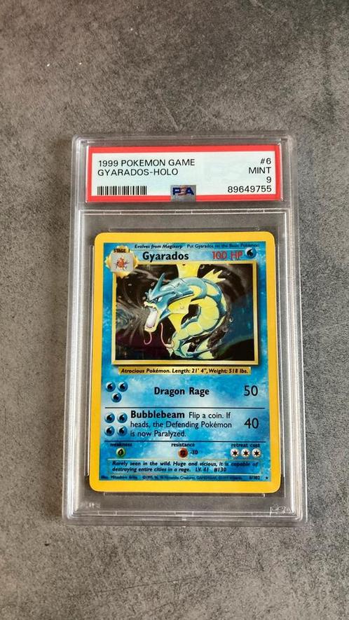 Gyarados Holo pokemon card, Hobby en Vrije tijd, Verzamelkaartspellen | Pokémon, Zo goed als nieuw, Losse kaart, Ophalen of Verzenden
