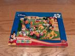 Puzzel Mickey Mouse en vrienden 99 stukken, Ophalen of Verzenden, Meer dan 50 stukjes, Gebruikt, 2 tot 4 jaar