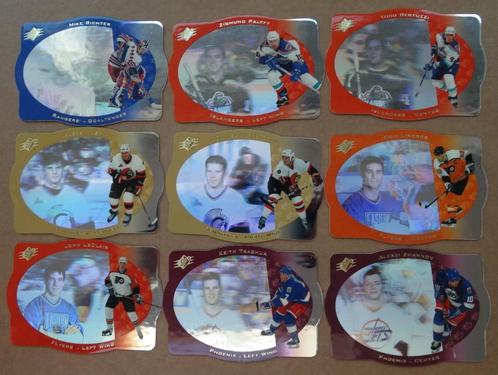 96/97 SPx NHL hockey complete set - First Edition SPx Holo, Sport en Fitness, Hockey, Zo goed als nieuw, Overige typen, Verzenden