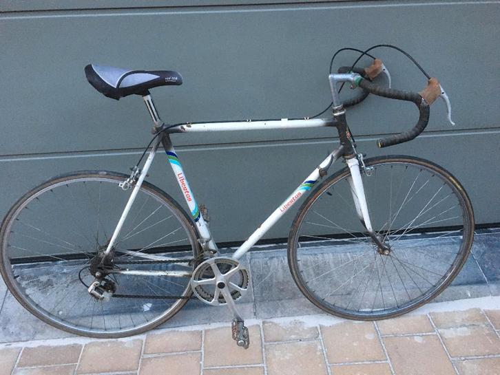 Retro koersfiets Libertas (56) opknapper kopen/ruilen, Fietsen en Brommers, Fietsen | Oldtimers, 55 tot 59 cm, Ophalen
