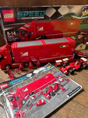 Lego Speed Champions - F14T et son camion scuderia Ferrari