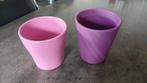 Différents pots / vases 1 euro piece, Tuin en Terras, Bloempotten, Ophalen