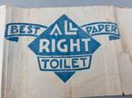 Papier toilettes US ww2, Collections, Objets militaires | Seconde Guerre mondiale, Enlèvement ou Envoi, Armée de terre, Autres types