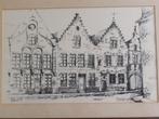 Originele Inkttekening - Brugge - door R. Hurtecant, Antiek en Kunst, Ophalen