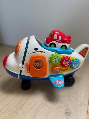 VTech Toet Toet 2in1 Vrachtvliegtuig + Vince vliegtuig beschikbaar voor biedingen