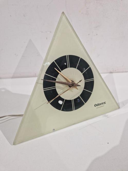 Odorex  reclame klok , NUFA elektrische klok uit de jaren 60, Huis en Inrichting, Woonaccessoires | Klokken, Gebruikt, Ophalen of Verzenden