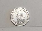 Zwitserland 1 Frank 1921 zilver, Ophalen of Verzenden