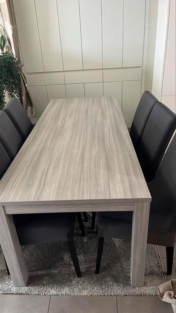 Tafel bijna nieuw 2m20 lengte 0,90m breedte, Enlèvement, Utilisé