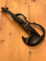Elektrische viool Yamaha zwart, Muziek en Instrumenten, Strijkinstrumenten | Violen en Altviolen, Gebruikt, Ophalen of Verzenden