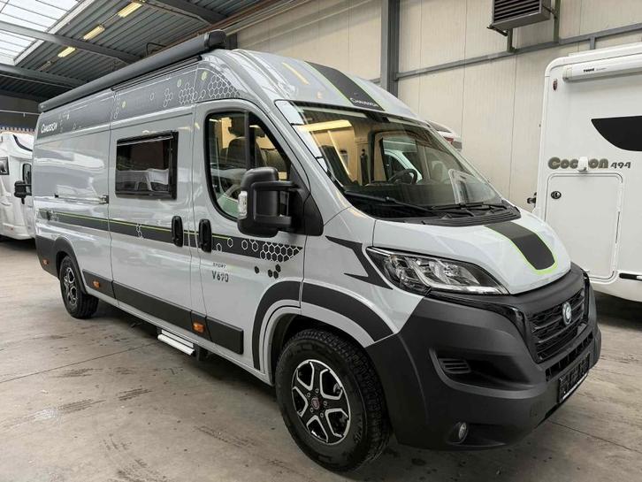 Chausson V690 Sport Line Automaat, Caravans en Kamperen, Mobilhomes, Bedrijf, tot en met 3, Buscamper of Camperbus, Chausson, Fiat