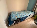 Kinder racebed – incl. NIEUW matras - topstaat, 70 tot 85 cm, 140 tot 160 cm, Zo goed als nieuw, Ophalen