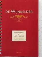 De Wijnkelder. Inventaris & Notitieboek voor wijnvoorraad., Divers, Cahiers de notes, Enlèvement ou Envoi, Neuf