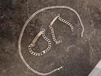 Silver necklace collar ketting 925, Ophalen of Verzenden, Zo goed als nieuw