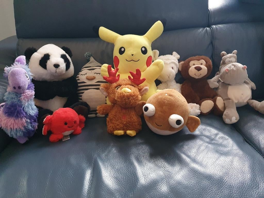 Verschillende knuffels te koop in goede staat, Kinderen en Baby's, Speelgoed | Knuffels en Pluche, Ophalen
