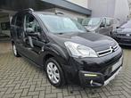 Citroen Berlingo 1.6 Blue HDI Multispace Navi + Garantie, Auto's, Monovolume, Electronic Stability Program (ESP), Zwart, 5 deurs