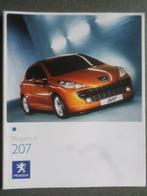 Brochure Peugeot 207 - FRANÇAIS, Enlèvement ou Envoi, Peugeot