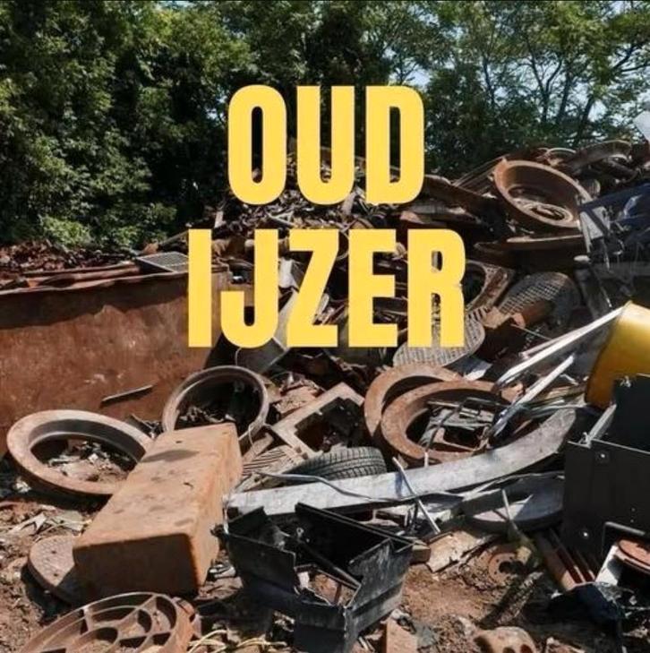 Opkoop oud ijzer en autowrakken 0483315655, Doe-het-zelf en Bouw, Metalen, Ophalen
