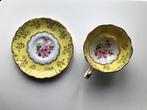 Old Foley Staffordshire - tas met ondertas / ref. 34, Verzenden, Zo goed als nieuw, Kop en/of schotel