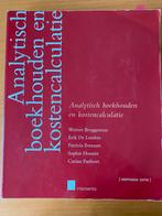 Analytisch boekhouden en kostencalculatie, 14de ed, Comme neuf, Enlèvement ou Envoi, Erik De Lembre; Werner Bruggeman, Néerlandais