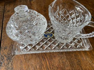 Ensemble 3pièces Cristal Bohemia beschikbaar voor biedingen