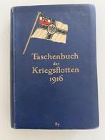Taschenbuch des Kriegsflotten. XVII. Année 1916, Marine, Avant 1940, Utilisé, Enlèvement ou Envoi