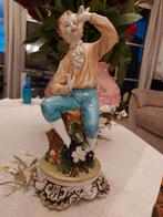 Prachtig porceleine beeld jongen met vlinder, Ophalen