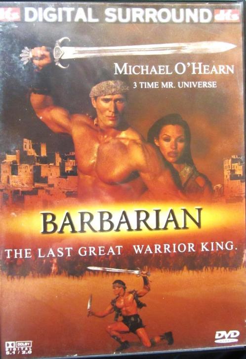 DVD ACTIE- BARBARIAN, THE LAST GREAT WARRIOR KING, Cd's en Dvd's, Dvd's | Actie, Zo goed als nieuw, Actiethriller, Alle leeftijden