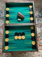 Oude Backgammon koffer, Hobby & Loisirs créatifs, Jeux de société | Jeux de plateau, Enlèvement