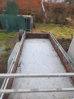 Aanhangwagen dubbelas zeer sterk model 1.3 x3M, Ophalen