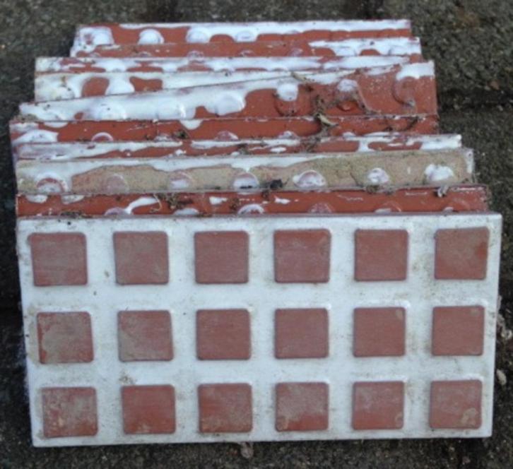 12 siertegels, Antiek en Kunst, Antiek | Wandborden en Tegels, Ophalen of Verzenden