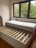 IKEA 2-zitsslaapbank, Huis en Inrichting, Ophalen, Overige materialen, Eenpersoons, Wit