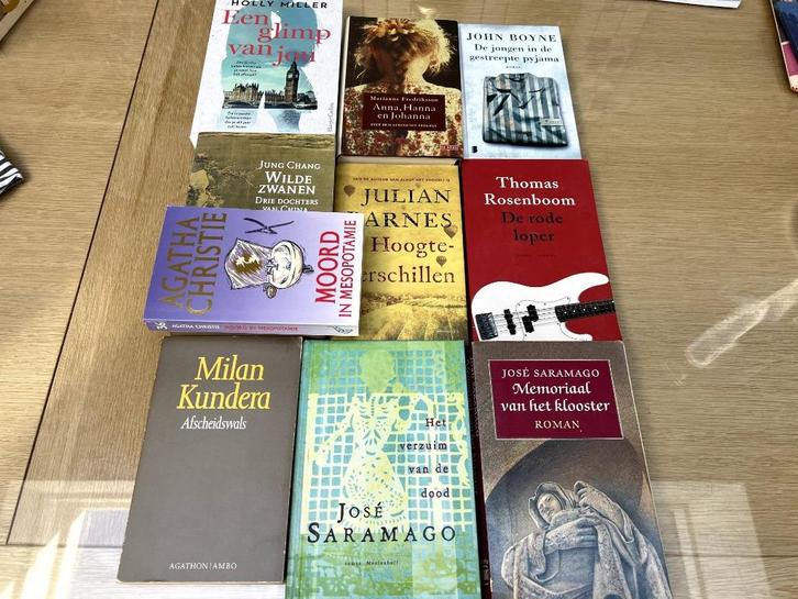 Lot 10 top boeken divere auteurs, Boeken, Literatuur, Zo goed als nieuw, België, Ophalen of Verzenden