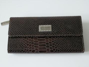 Cavalli Portemonnee. Leer. beschikbaar voor biedingen