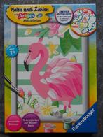 schilderen op nummer: flamingo, Kinderen en Baby's, Speelgoed | Educatief en Creatief, Ophalen of Verzenden, Nieuw
