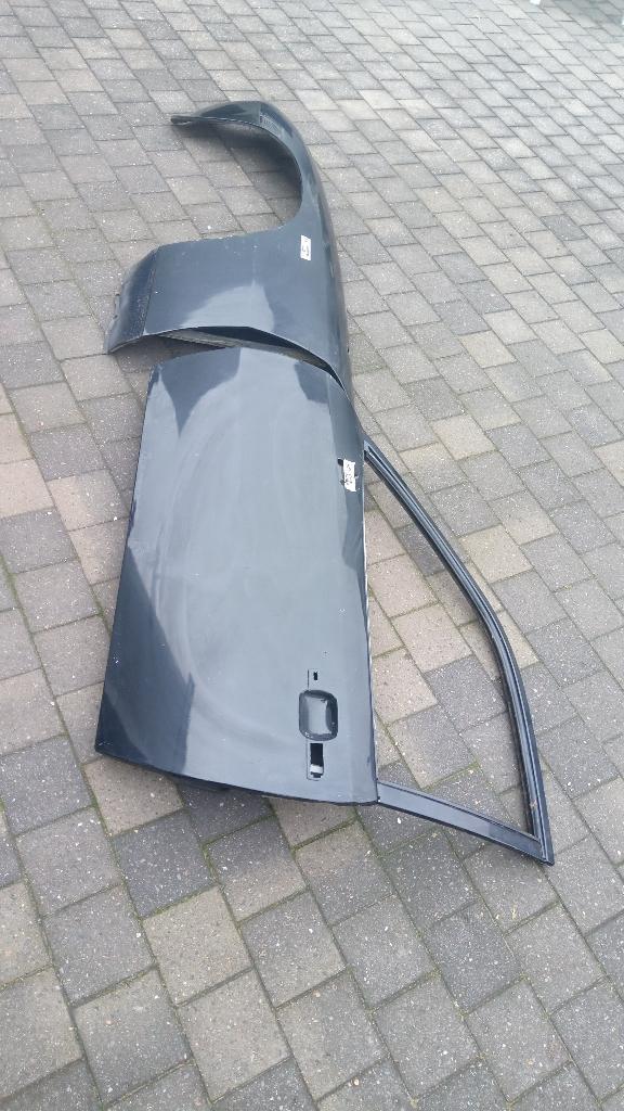 Deur en spatbord Porsche 924/944, Auto-onderdelen, Carrosserie, Deur, Porsche, Voor, Ophalen