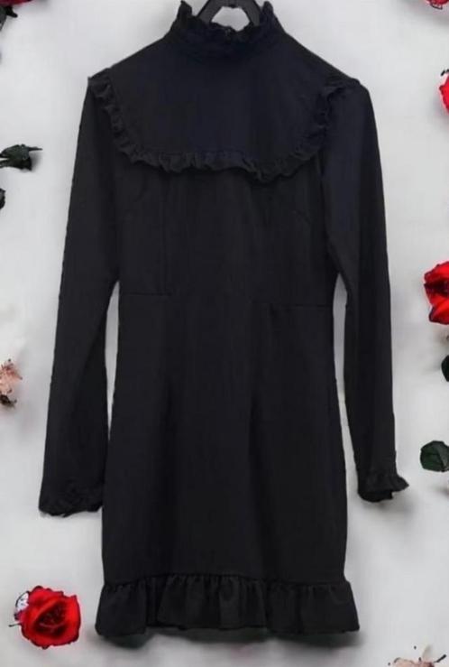 ✨️CHENG JING YI Schattig jurkje - Maat S - Topstaat✨️✨️, Kleding | Dames, Jurken, Zo goed als nieuw, Maat 36 (S), Zwart, Boven de knie