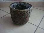 Cache-Pot. Matière: Osier et bambou 15 X 13,5 cm., Maison & Meubles, Enlèvement ou Envoi, Comme neuf