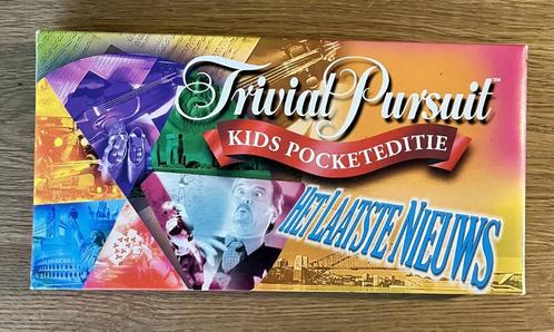 Trivial Pursuit Kids Pocketeditie (2002) Spel, Hobby en Vrije tijd, Gezelschapsspellen | Bordspellen, Zo goed als nieuw, Ophalen of Verzenden